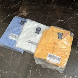 3 Zip Front Long Sleeve Shirts